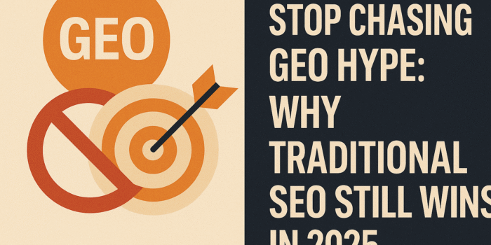 GEO VS SEO